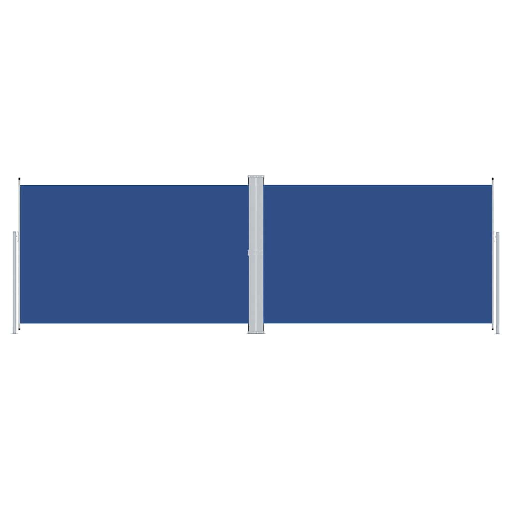 Seitenmarkise Ausziehbar Blau 200x600 cm