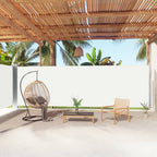Seitenmarkise Ausziehbar Creme 180x1000 cm