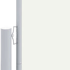 Seitenmarkise Ausziehbar Creme 180x1200 cm