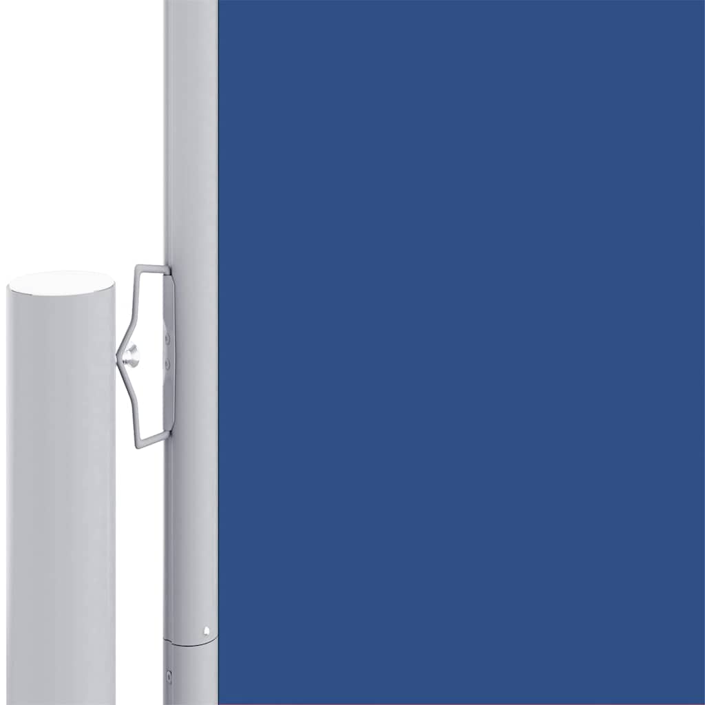 Seitenmarkise Ausziehbar Blau 200x1200 cm