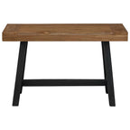 Bank 80 cm Massivholz Teak