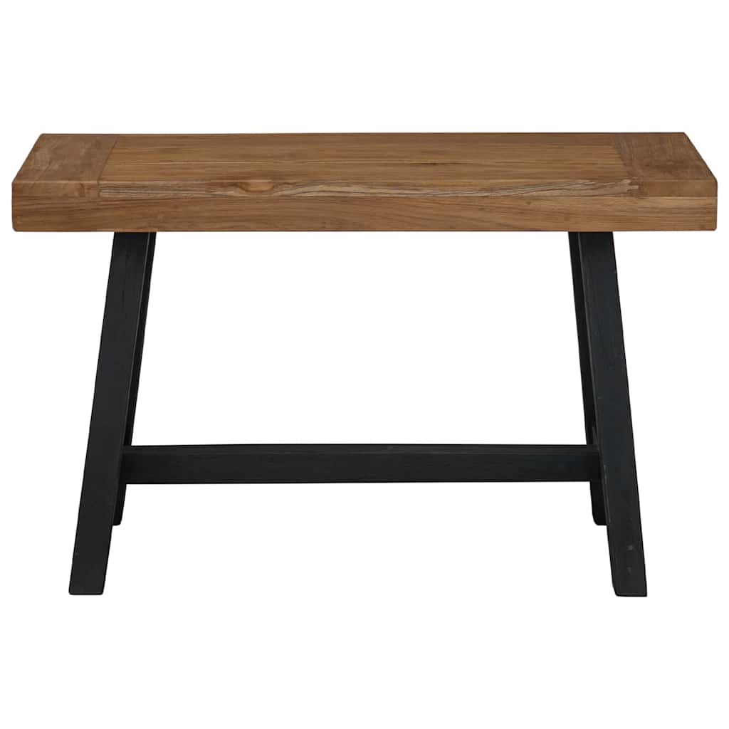 Bank 80 cm Massivholz Teak