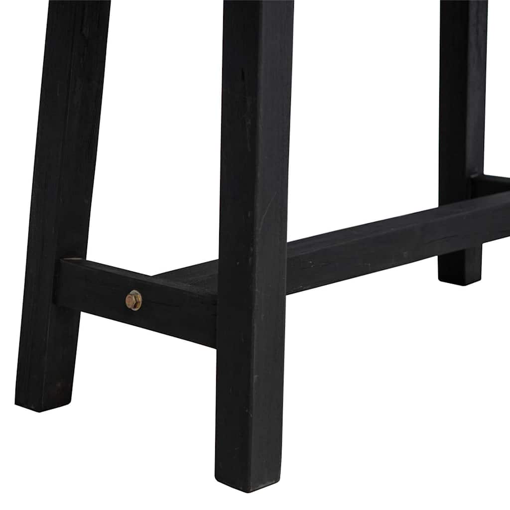 Bank 80 cm Massivholz Teak