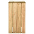 Bartisch 100x60x110 cm Imprägniertes Kiefernholz