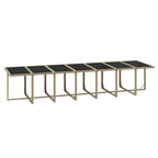 15-tlg. Garten-Essgruppe mit Kissen Poly Rattan Beige