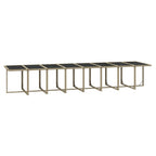 17-tlg. Garten-Essgruppe mit Kissen Beige Poly Rattan