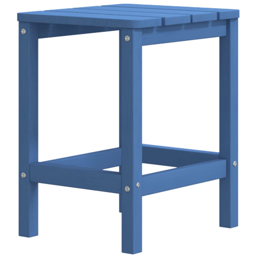Adirondack-Gartenstühle mit Tisch HDPE Aquamarin