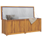 Gartenbox 150x50x55 cm Massivholz Teak