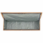 Gartenbox 150x50x55 cm Massivholz Teak
