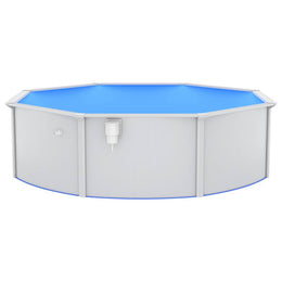 vidaXL Pool mit Sicherheitsleiter 460x120 cm