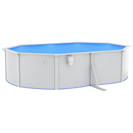 vidaXL Pool mit Sandfilterpumpe 490x360x120 cm