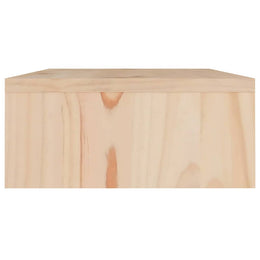 Monitorerhöhung 80 × 24 × 10,5 cm aus unbehandeltem massivem Kiefernholz
