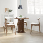 Bistrotisch Braun Eichen-Optik 60x60x75 cm Holzwerkstoff