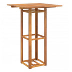 Bistrotisch 75x75x110 cm Massivholz Akazie