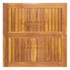 Bistrotisch 75x75x110 cm Massivholz Akazie