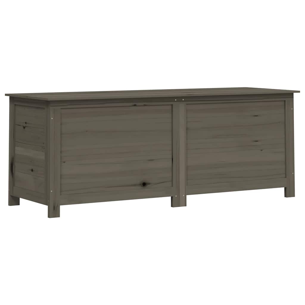 Outdoor-Kissenbox Anthrazit 150x50x56 cm Massivholz Tanne
