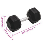 Kurzhantel 25 kg Gusseisen