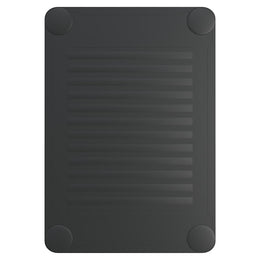 Monitorerhöhung 43 × 30,5 × 13 cm aus HIPS (schlagfestes Polystyrol) - Schwarz