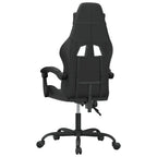 Gaming-Stuhl Drehbar Schwarz Kunstleder