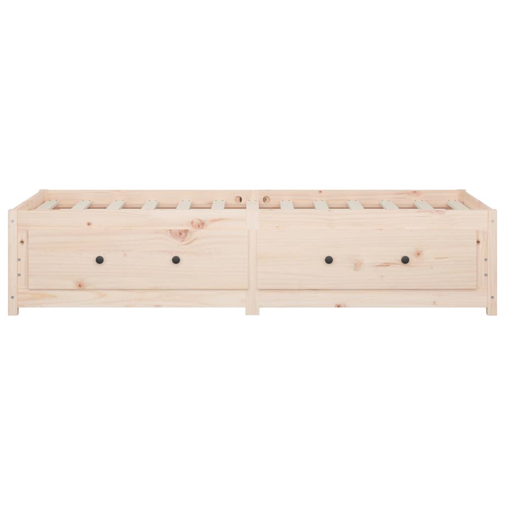 Tagesbett ohne Matratze 90x200 cm Massivholz Kiefer