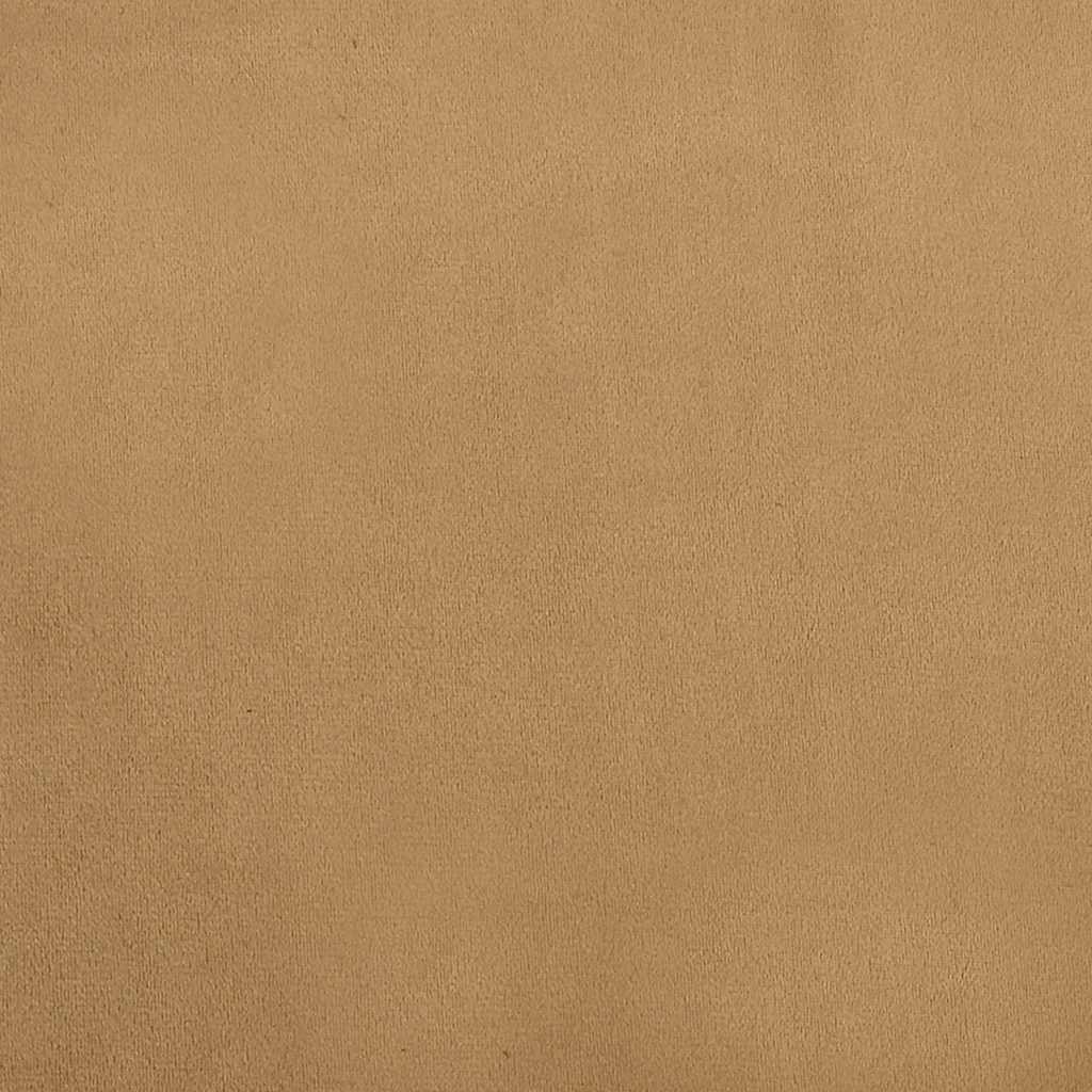 Hundebett Braun 70x52x30 cm Samt