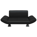 Hundebett Schwarz 70x45x28 cm Kunstleder