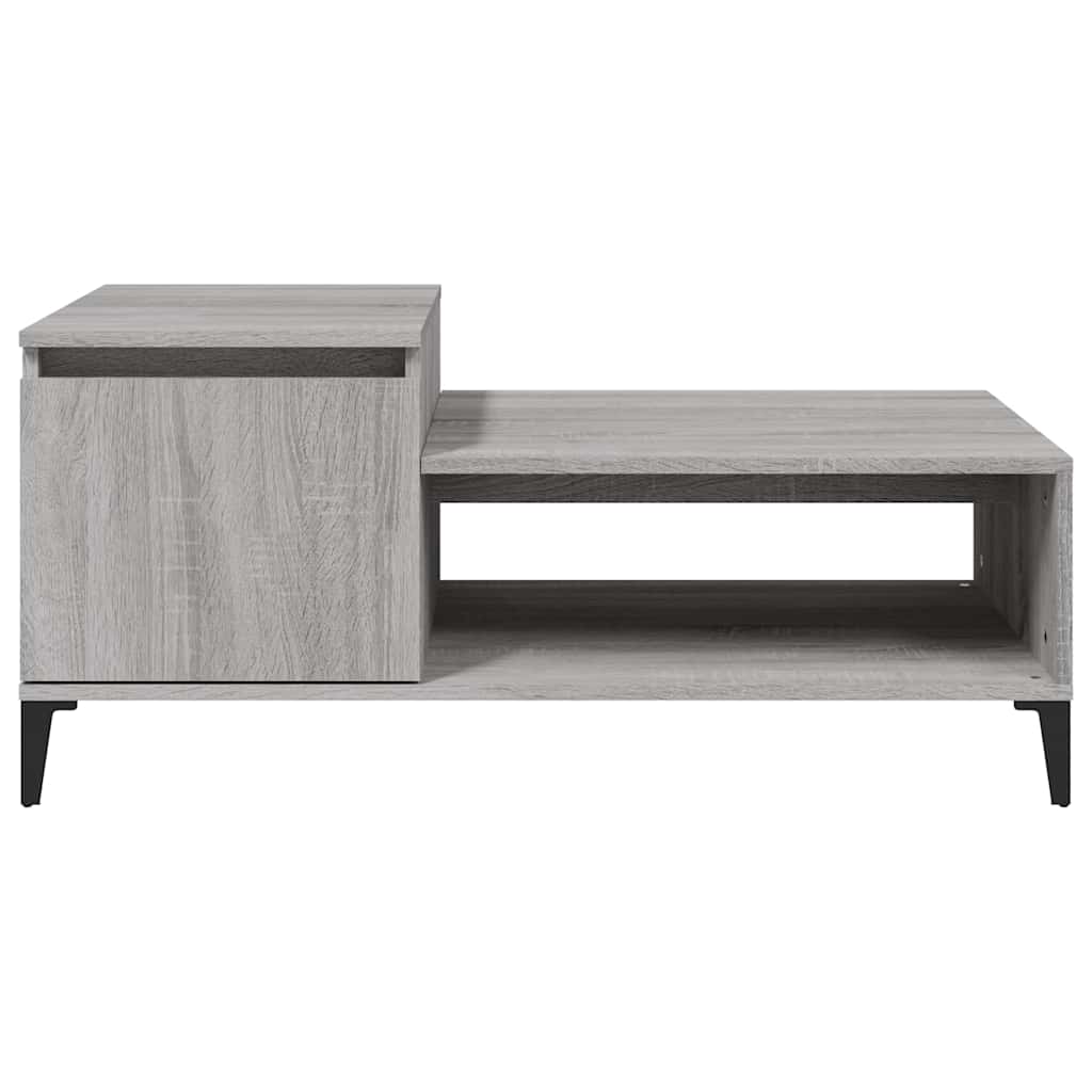 Couchtisch Grau Sonoma 100x50x45 cm Holzwerkstoff