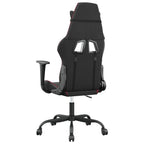 Gaming-Stuhl Schwarz und Weinrot Kunstleder