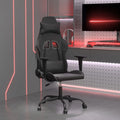Gaming-Stuhl Schwarz Kunstleder