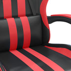Gaming-Stuhl Schwarz und Rot Kunstleder