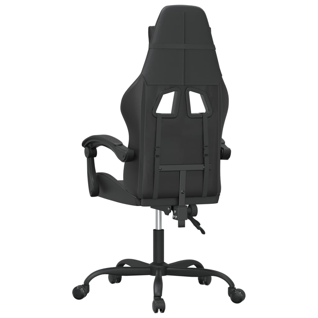 Gaming-Stuhl Schwarz Kunstleder