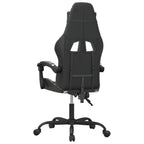 Gaming-Stuhl Schwarz und Tarnfarben Kunstleder