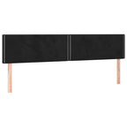 Boxspringbett mit Matratze Schwarz 160x200 cm Samt