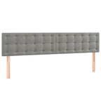 Boxspringbett mit Matratze Hellgrau 200x200 cm Samt