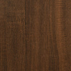 Couchtisch Braun Eichen-Optik 45x45x47,5 cm Holzwerkstoff