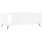 Couchtisch Weiß 102x50x40 cm Holzwerkstoff