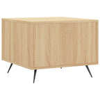 Couchtisch Sonoma-Eiche 50x50x40 cm Holzwerkstoff