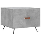 Couchtisch Betongrau 50x50x40 cm Holzwerkstoff