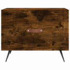 Couchtische 2 Stk. Räuchereiche 50x50x40 cm Holzwerkstoff