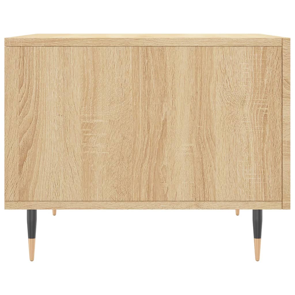Couchtisch Sonoma-Eiche 50x50x40 cm Holzwerkstoff