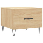 Couchtisch Sonoma-Eiche 50x50x40 cm Holzwerkstoff
