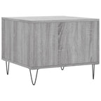 Couchtisch Grau Sonoma 50x50x40 cm Holzwerkstoff