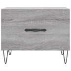 Couchtische 2 Stk. Grau Sonoma 50x50x40 cm Holzwerkstoff