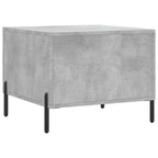 Couchtisch Betongrau 50x50x40 cm Holzwerkstoff