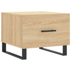 Couchtische 2 Stk. Sonoma-Eiche 50x50x40 cm Holzwerkstoff