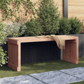 Gartenbank Ausziehbar 212,5x40,5x45 cm Massivholz Douglasie
