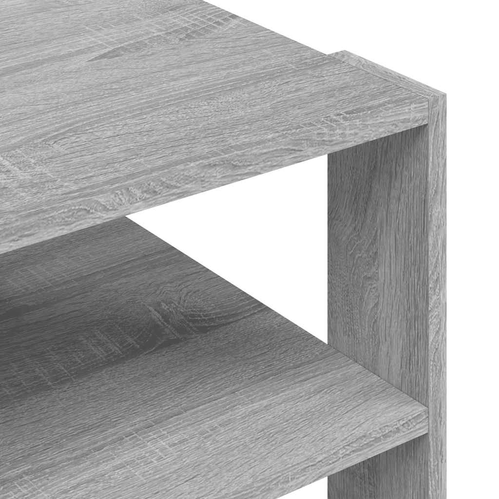 Couchtisch Grau Sonoma 58x58x40 cm Holzwerkstoff