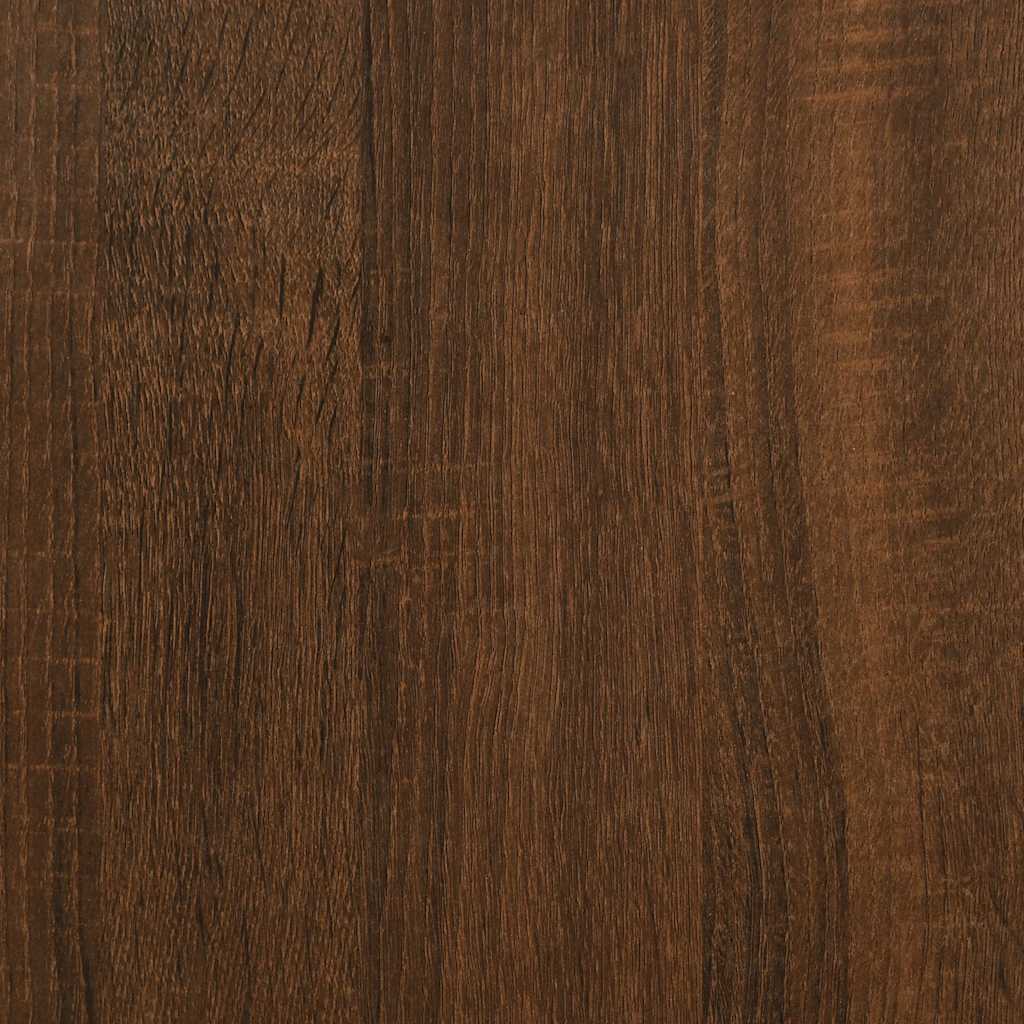 Couchtisch Braun Eichen-Optik 58x58x40 cm Holzwerkstoff
