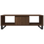 Couchtisch Braun Eichen-Optik 104x60x35 cm Holzwerkstoff