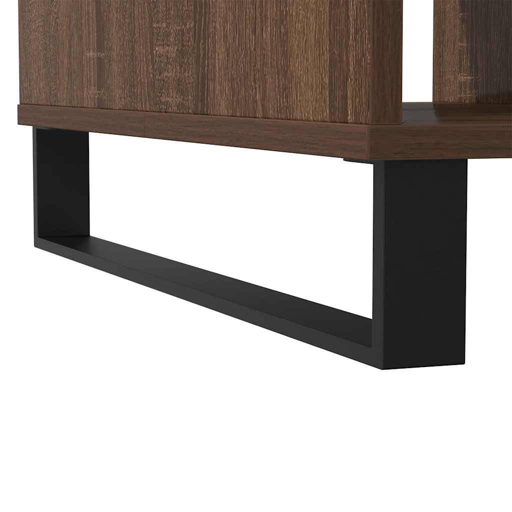 Couchtisch Braun Eichen-Optik 104x60x35 cm Holzwerkstoff